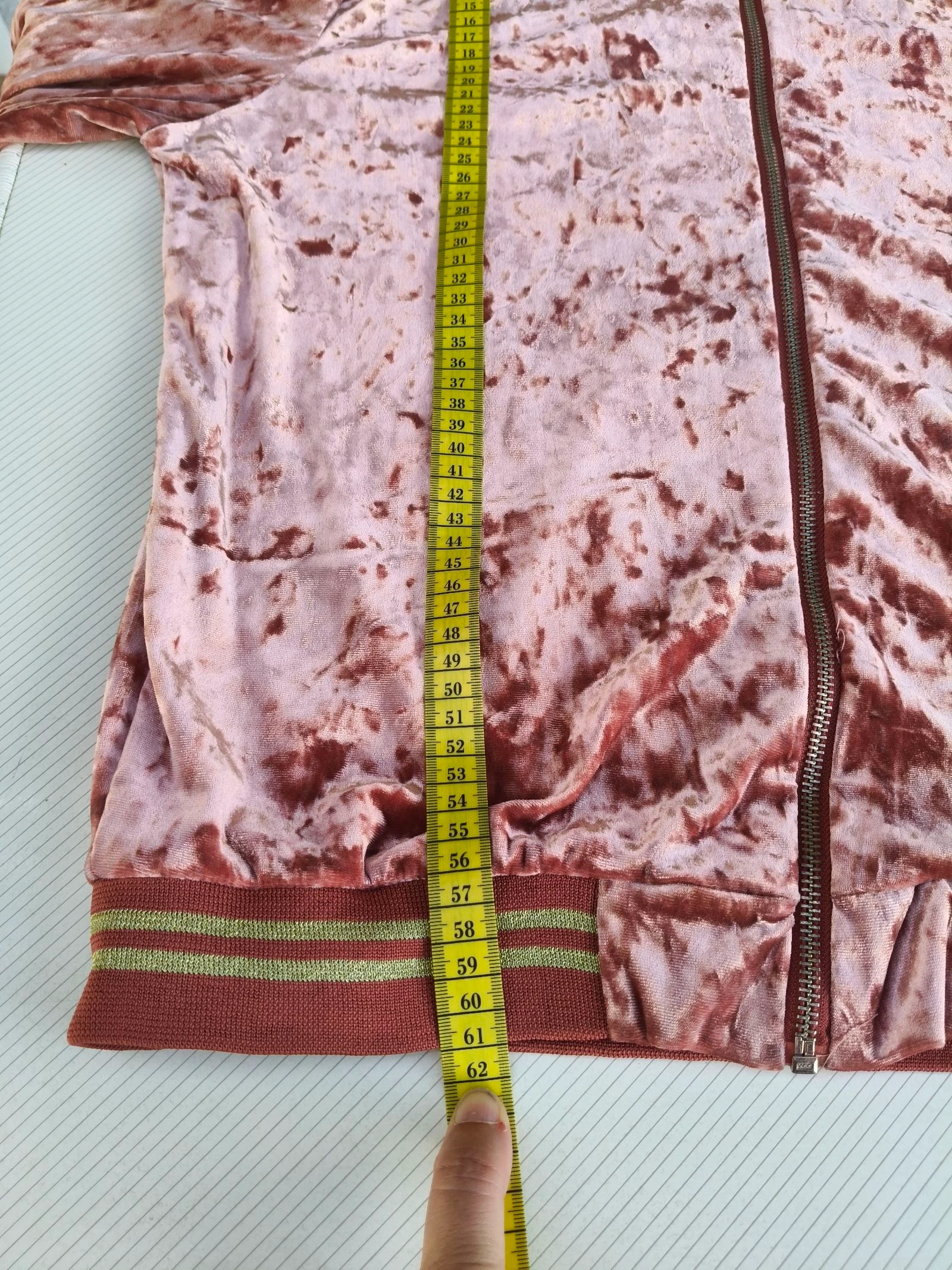 Pink Velour Sweatshirt – photo 9